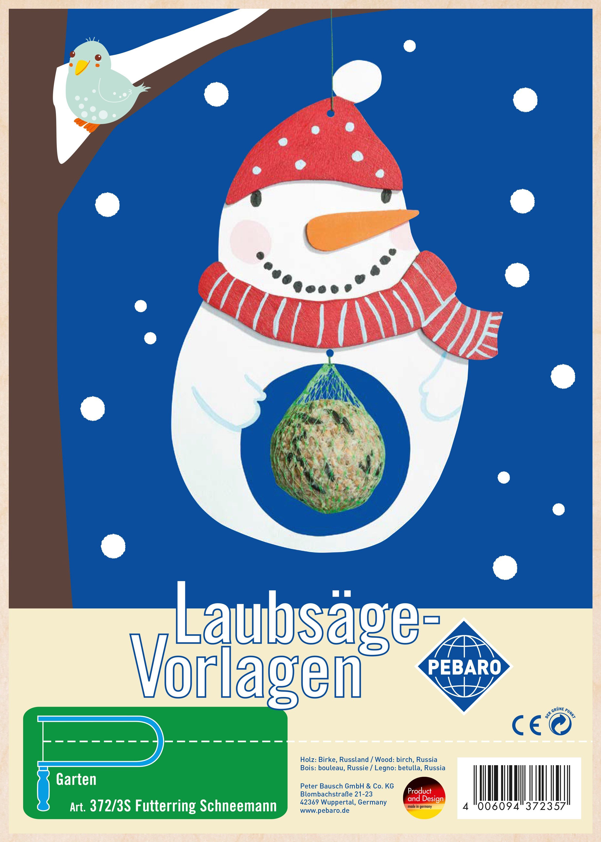 Pebaro Laubsägevorlage „Pärchen Finden“ – DIN A4, 3mm Sperrholz, Farbig Bedruckt | Made In Germany, Für Bastler & Kinder