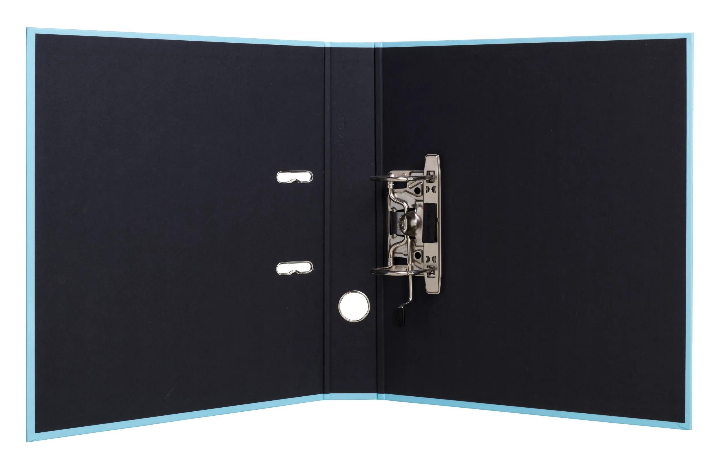 EXACOMPTA Aktenordner 10x Ordner Prem'Touch A4, Rücken 50mm, Aquarel - Pastellblau - 53464E, Ordner Papier Kollektion