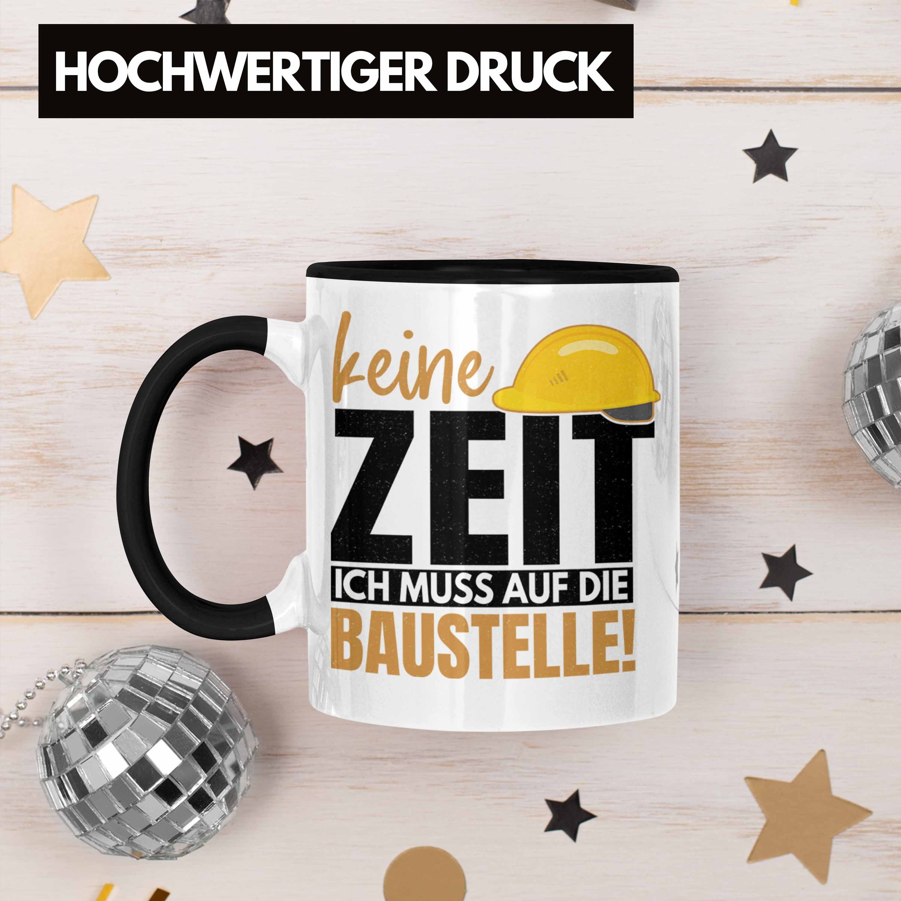 Trendation Tasse Trendation - Bauherr Geschenk Spruch Tasse Bauherrin Männer Lustiger S