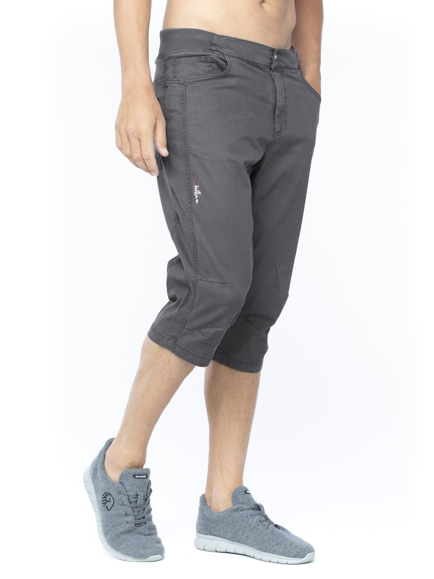 M Style 3/4-Hose Herren Pant Chillaz Magic Chillaz 3/4 Dark 3/4-Hose Grey