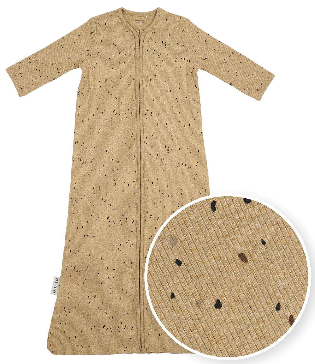 Meyco Baby Babyschlafsack Rib Mini Spot günstig online kaufen