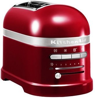 KitchenAid Toaster Artisan 5KMT2204ECA Liebesapfel Rot, 2 kurze Schlitze, für 2 Scheiben, 1250 W, mit Sandwichzange