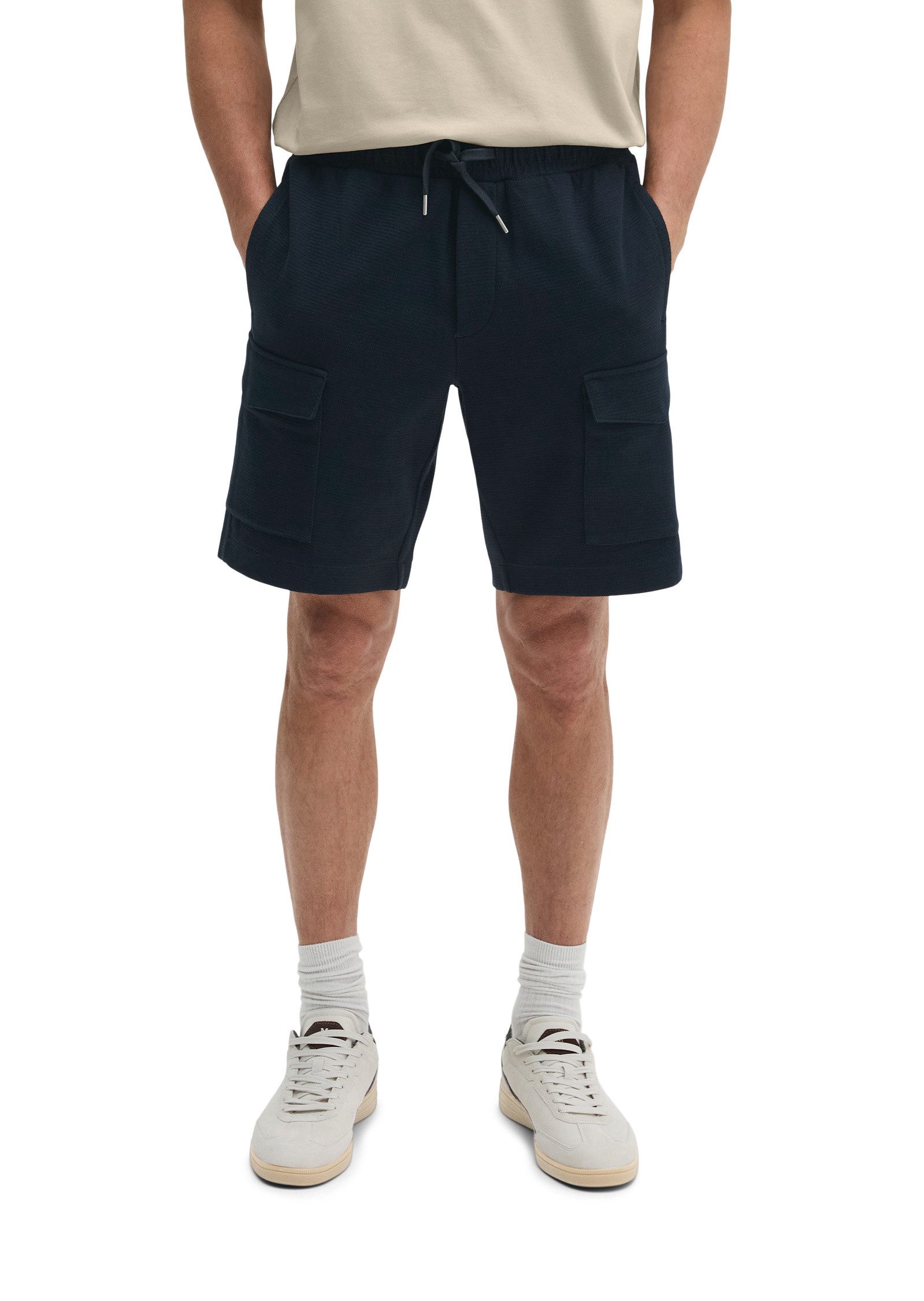 Marc O'Polo Shorts mit feiner Struktur