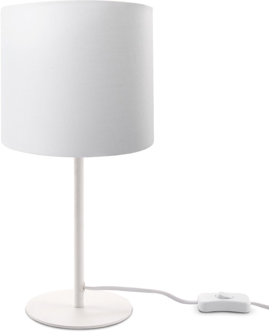 E14 Wohnzimmer Tischleuchte Und Schlafzimmer, Home ohne Für Unifarben, Leuchtmittel, Color, Paco LED Uni Deko Lampe,