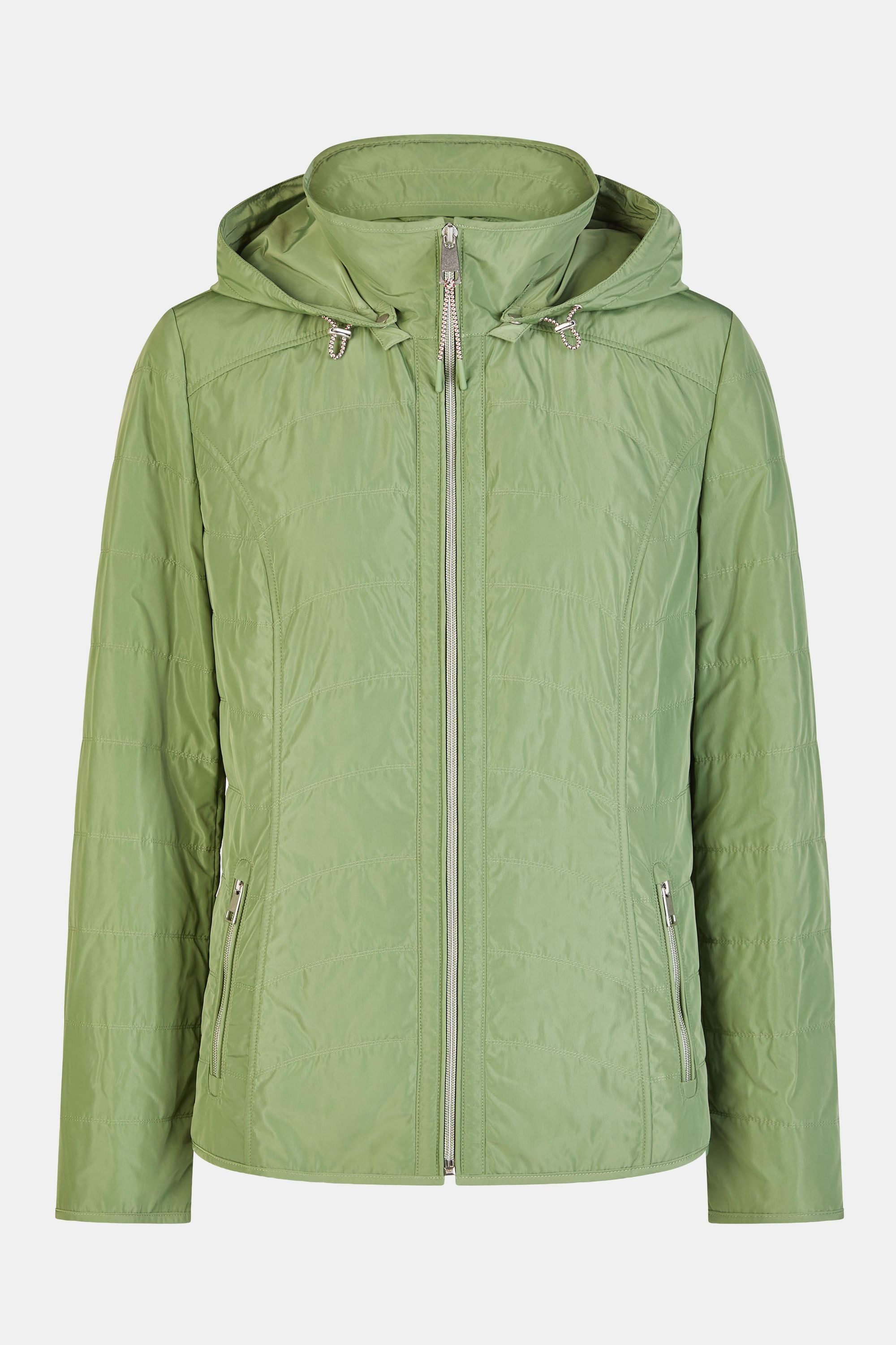 Barbara Lebek Sommerjacke Übergangsjacke, Frühlingsjacke oder Damenjacke mit Kapuze