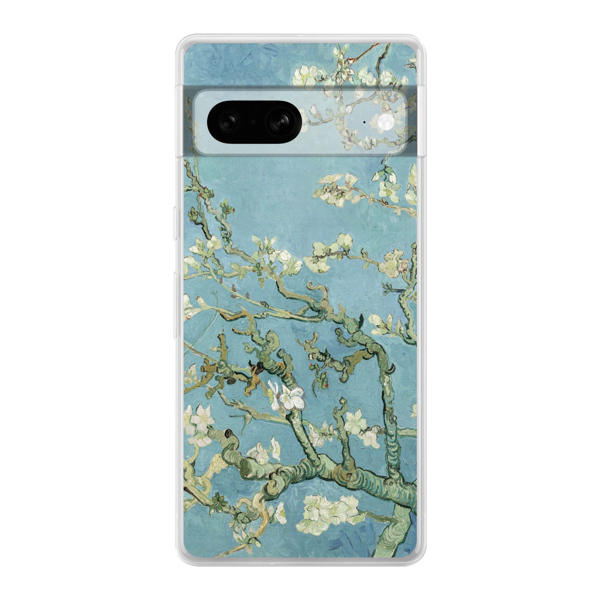 MuchoWow Handyhülle für Google Pixel 7 Mandelblüte - Van Gogh - Kunst, Phone Case, Silikon, Schutzhülle Dünn