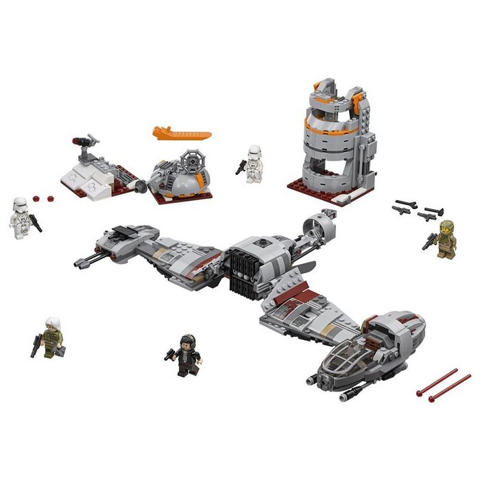 LEGO® Konstruktionsspielsteine LEGO® Star Wars™ - Defense of Crait™ (Set 746 St)