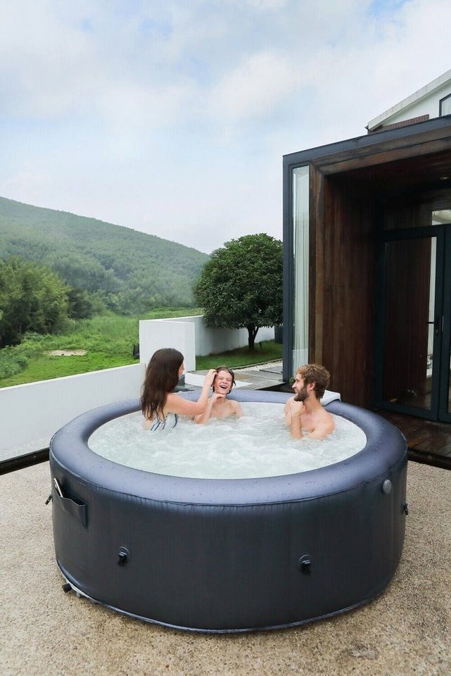 Thumbnail - DEKO VERTRIEB BAYERN Whirlpool XXL Luxus Whirlpool 204cm aufblasbar MSPA 2024 Outdoor +Indoor Pool 6