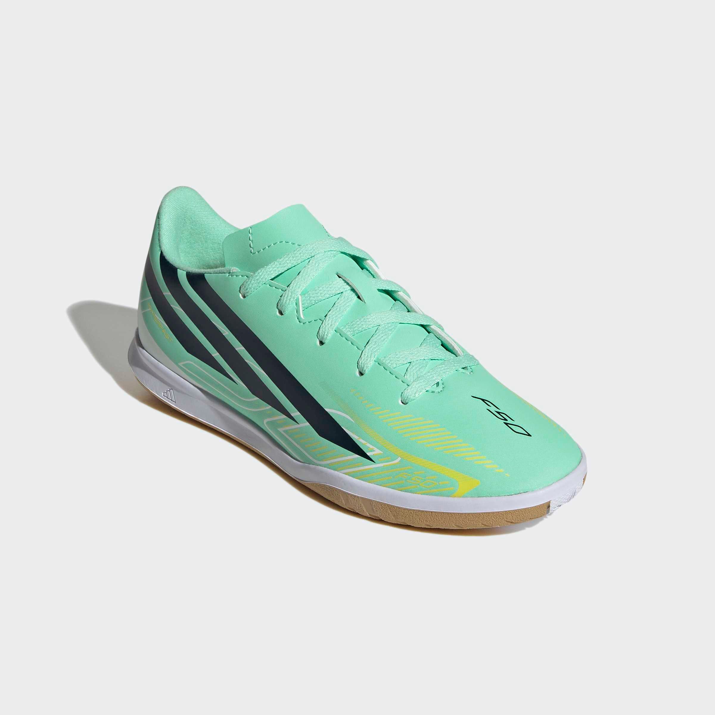 adidas Performance F50 HYPERFAST CLUB KIDS Fußballschuh für Hallenboden, für Jugendliche & Kinder