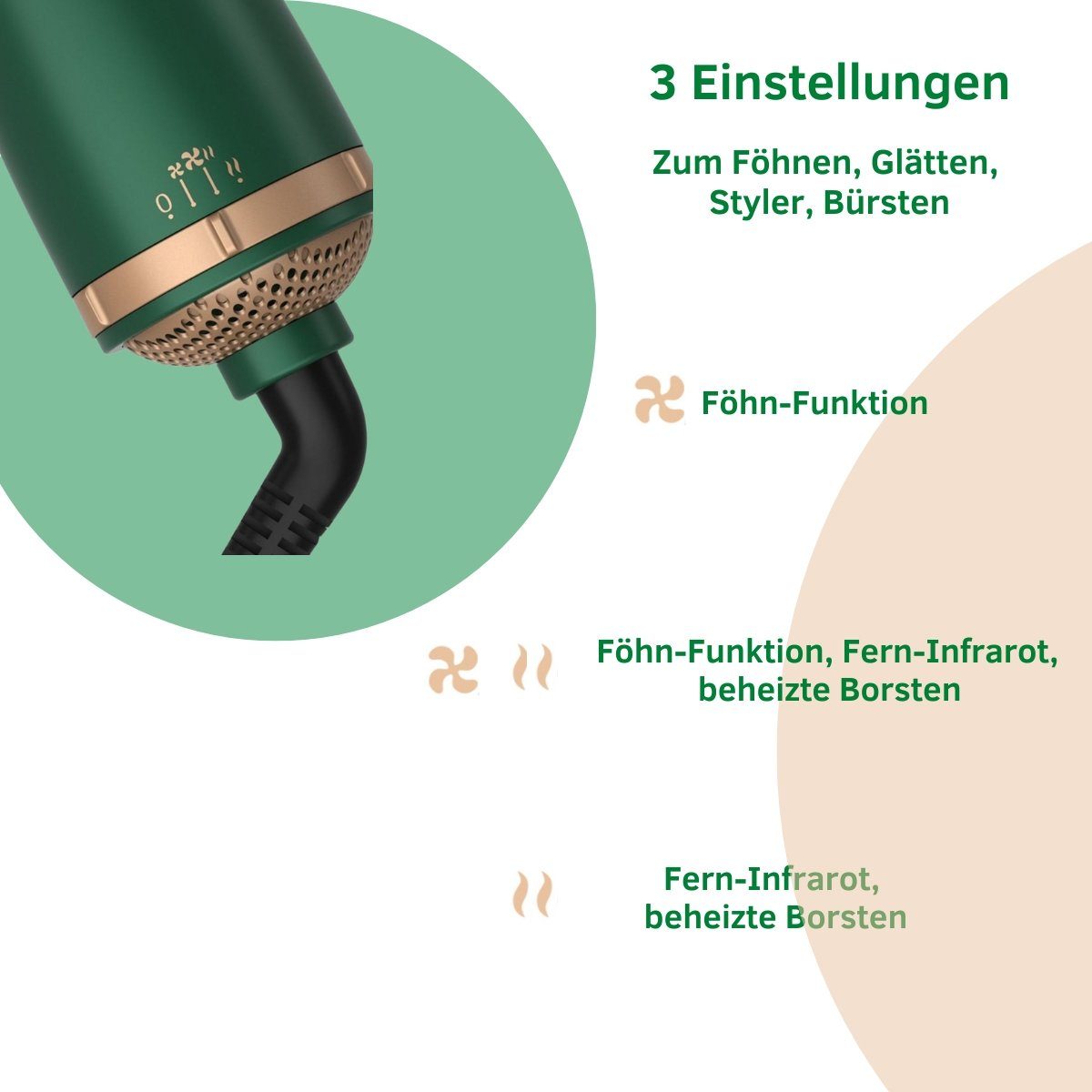belblue Ionic-Haartrockner Fusion Air Dryer
