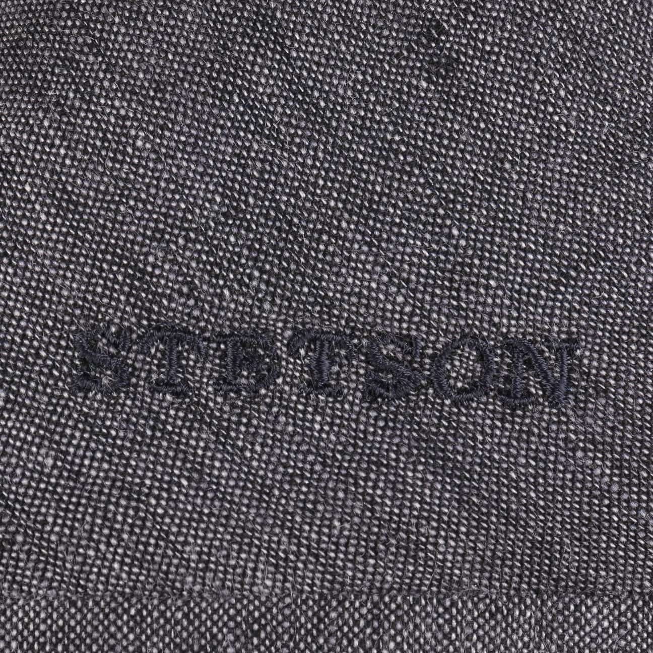 mit Schirmmütze (1-St) the Stetson Cap grau Made in Schirm, Flat EU