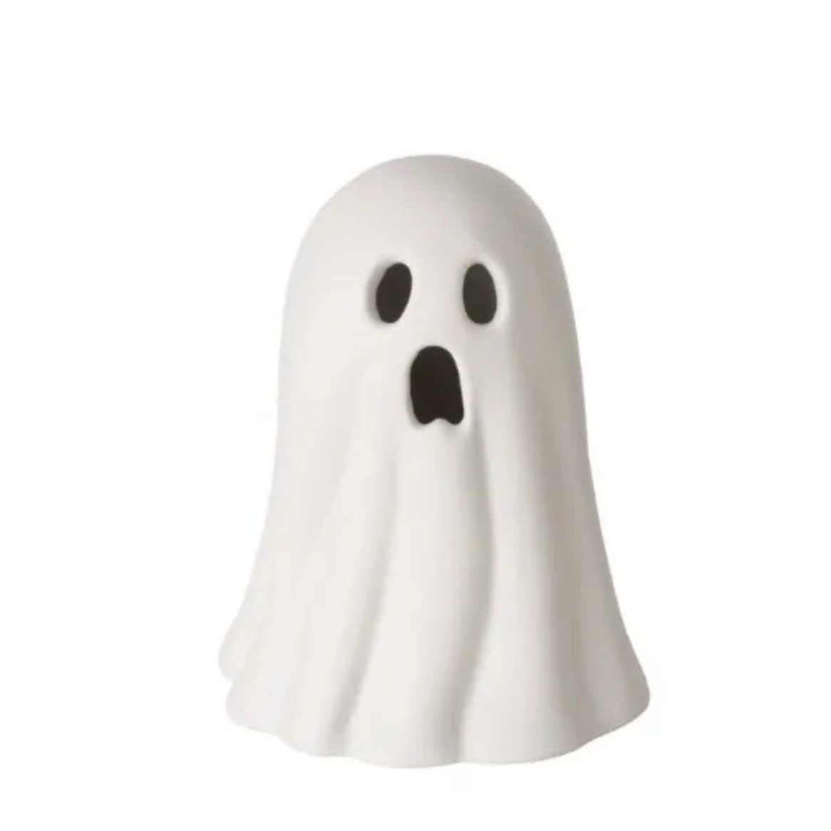 BOLTZE GRUPPE GmbH LED-Dekofigur Deko Geist mit Led H12,8cm weiß Boltze Halloween