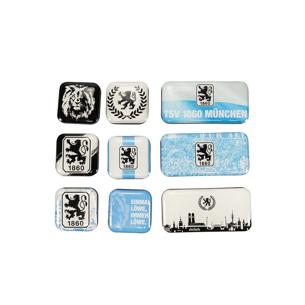 TSV 1860 München Magnet TSV 1860 München Magnet Victory 9er Set