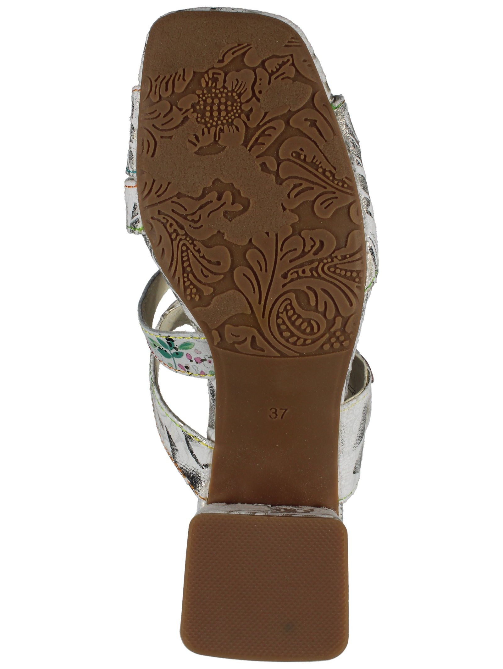 LAURA VITA Pantoletten Leder/Textil Pantolette