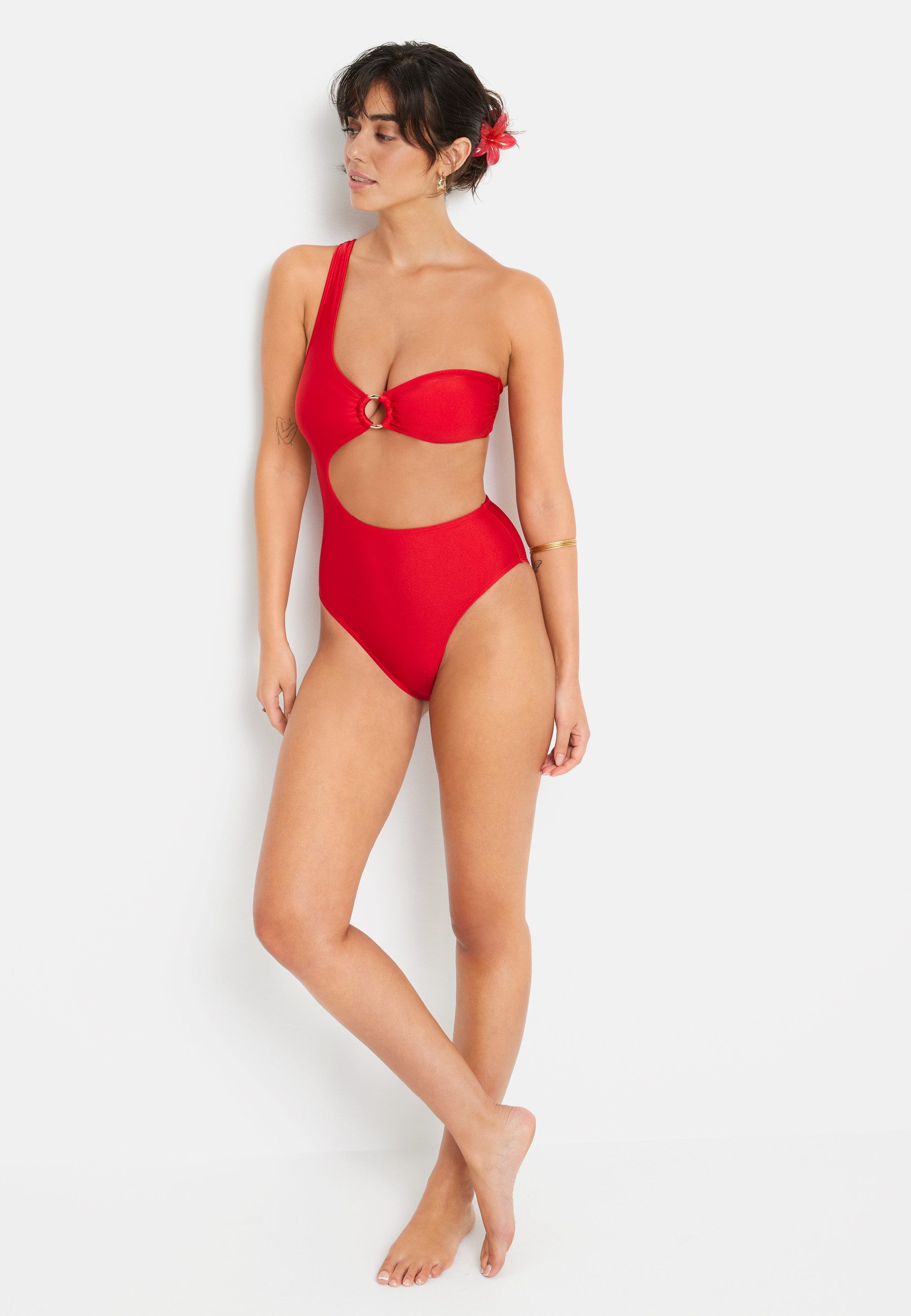 LSCN by LASCANA Monokini Baila mit asymmetrischem Schnitt