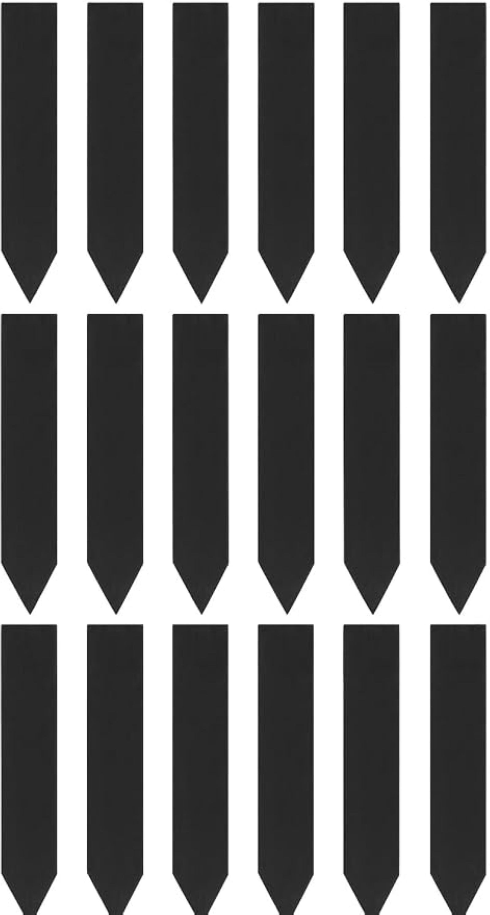 hausleben Kräuterbeet Pflanzenstecker aus Schiefer (18 St., Pflanzenstecker und 1x Kreide zum beschriften)