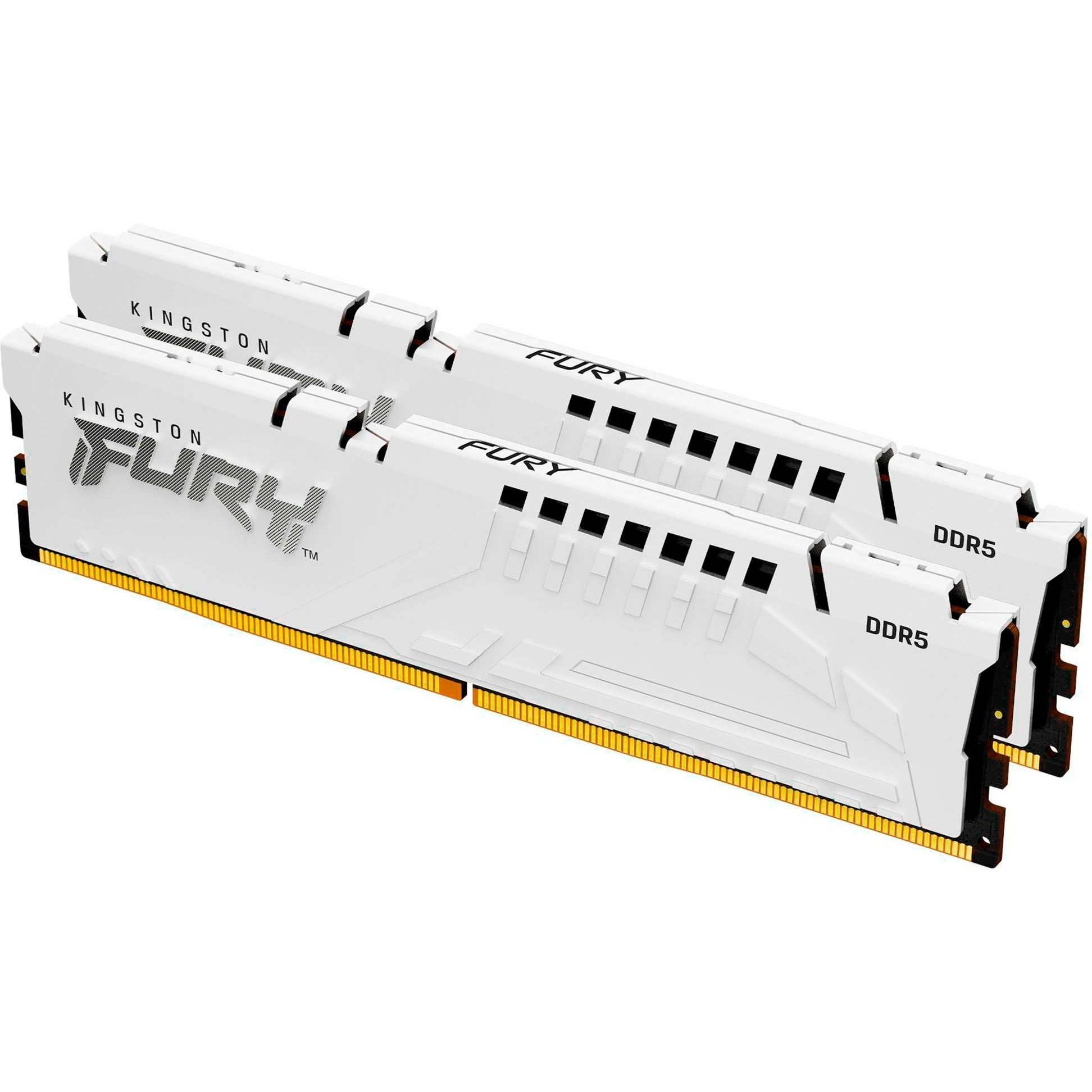 Kingston FURY Beast 32GB DDR5-6000 Dual Channel (2x16GB) CL36 PC-Arbeitsspeicher (EXPO/XMP 3.0, On-Die ECC, Heatspreader, stabile Performance)