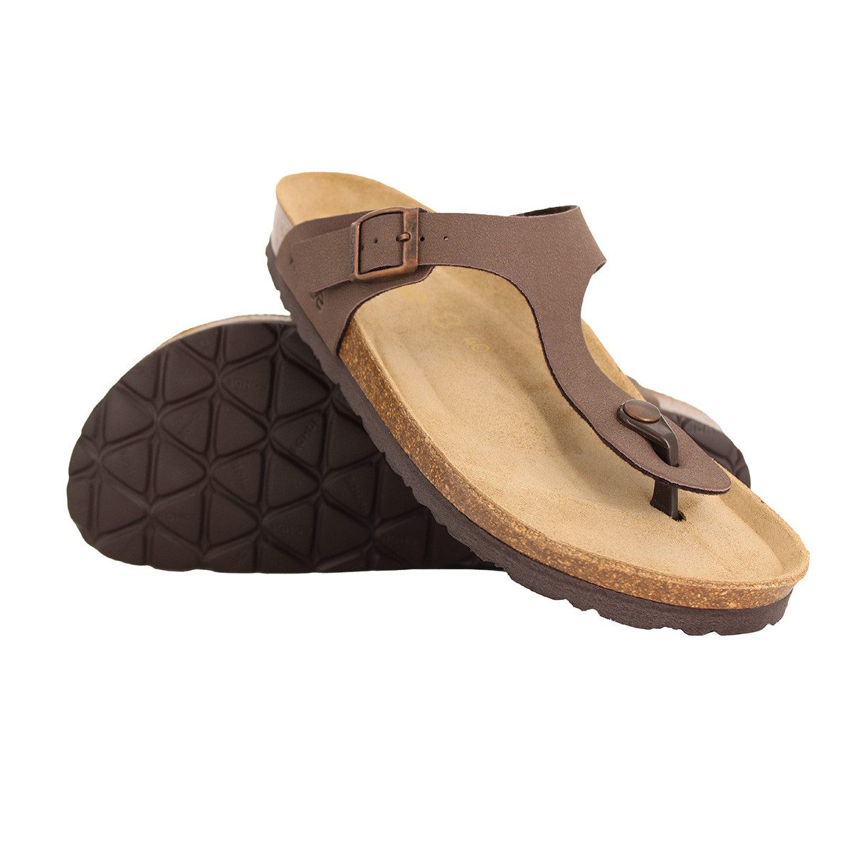 Rohde Alba Pantolette (1-tlg) Pantoletten - Verstellbare Schnalle, Flexible und langlebige Sohle