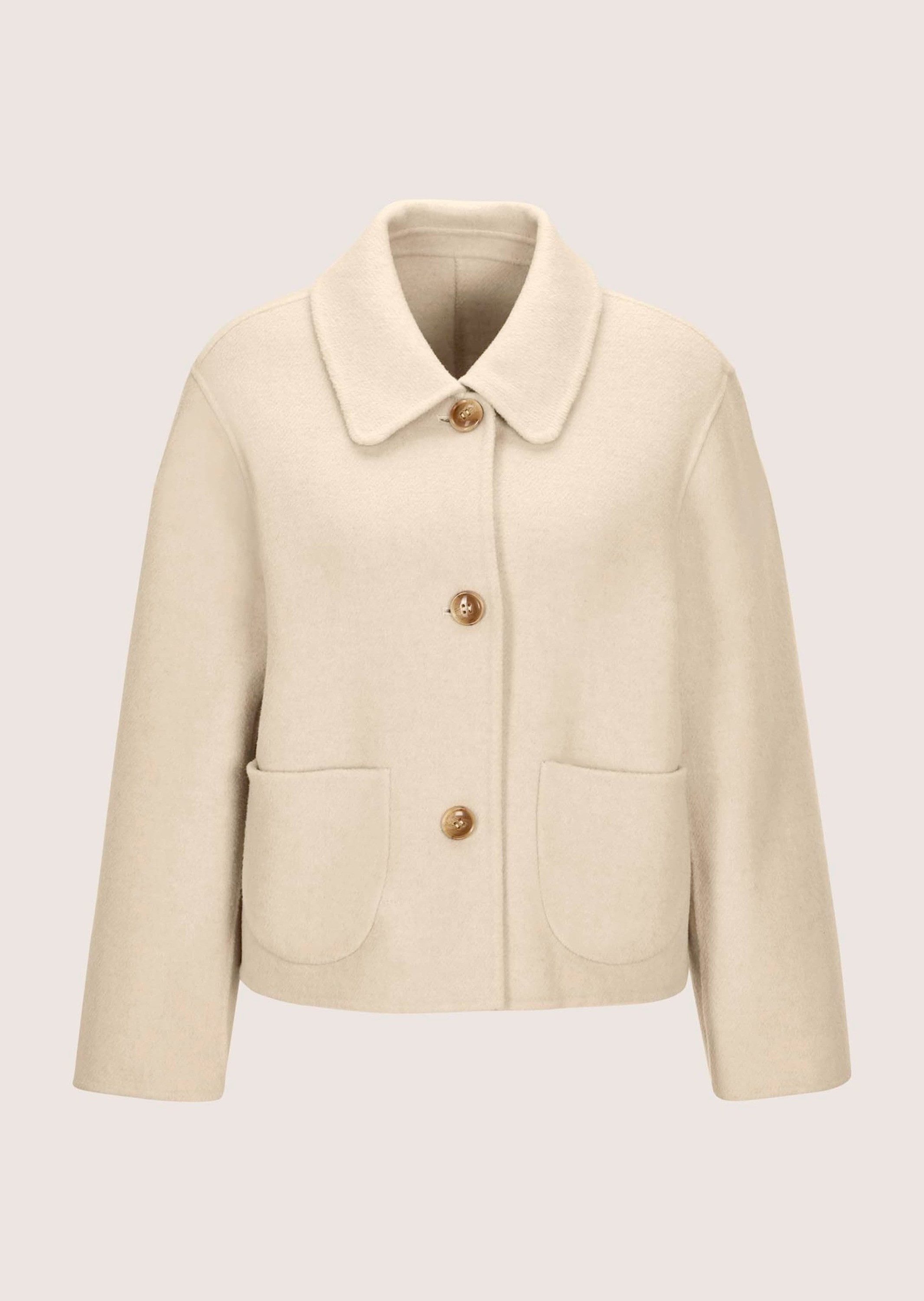 Outdoorjacke Modische Jacke mit asymmetrischem Kragen