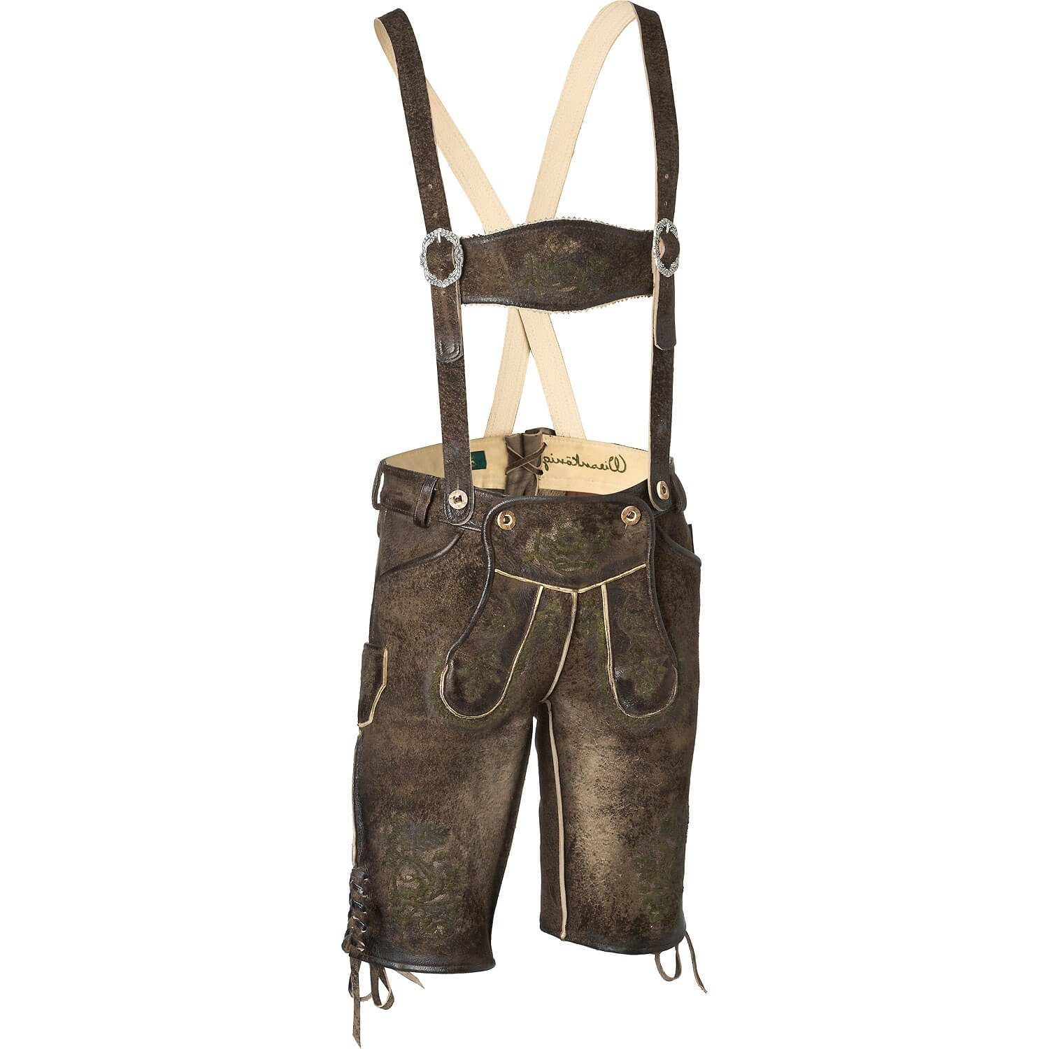 Wiesnkönig Trachtenlederhose Lederhose Leopold K18 günstig online kaufen