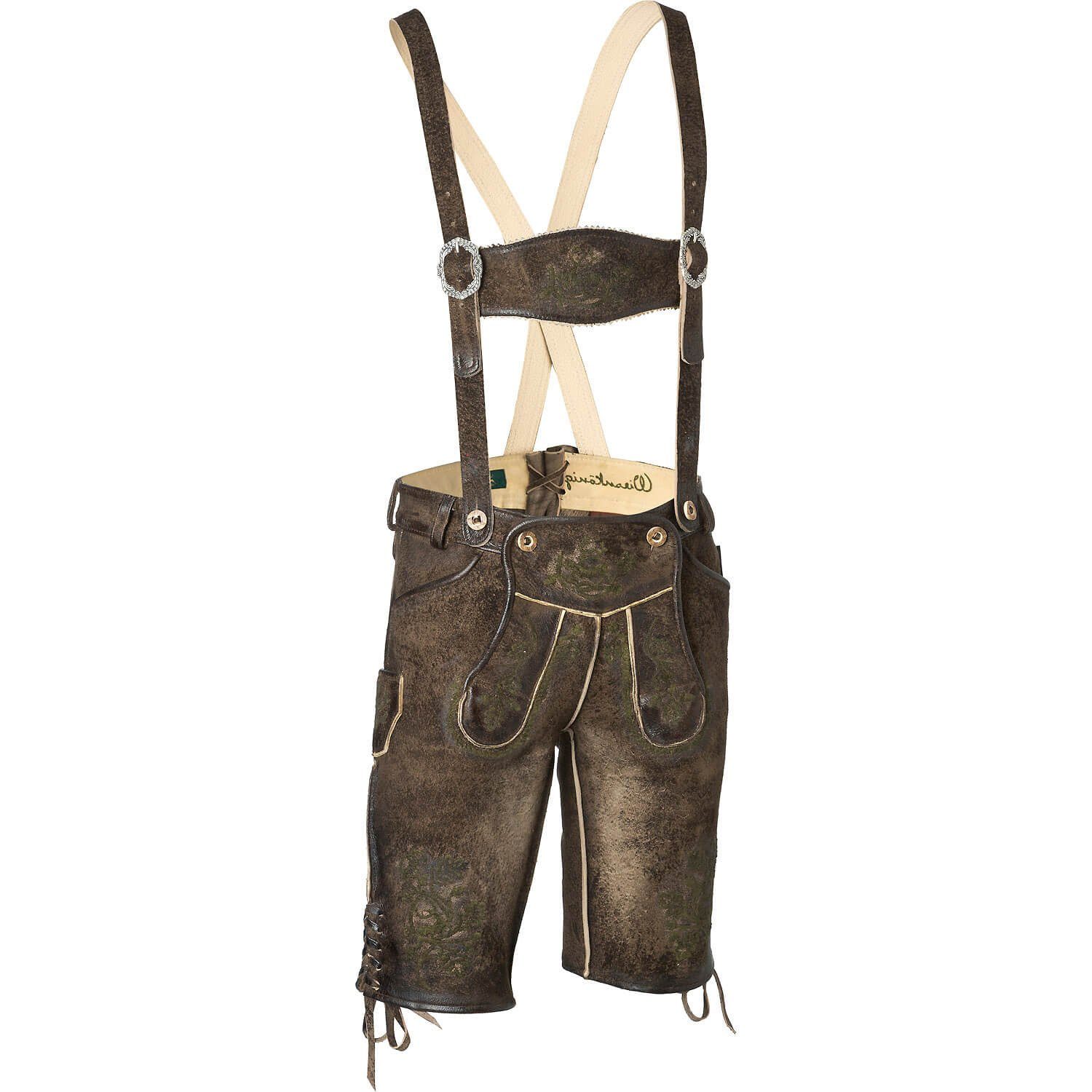 Trachtenlederhose Leopold Lederhose K18 Wiesnkönig