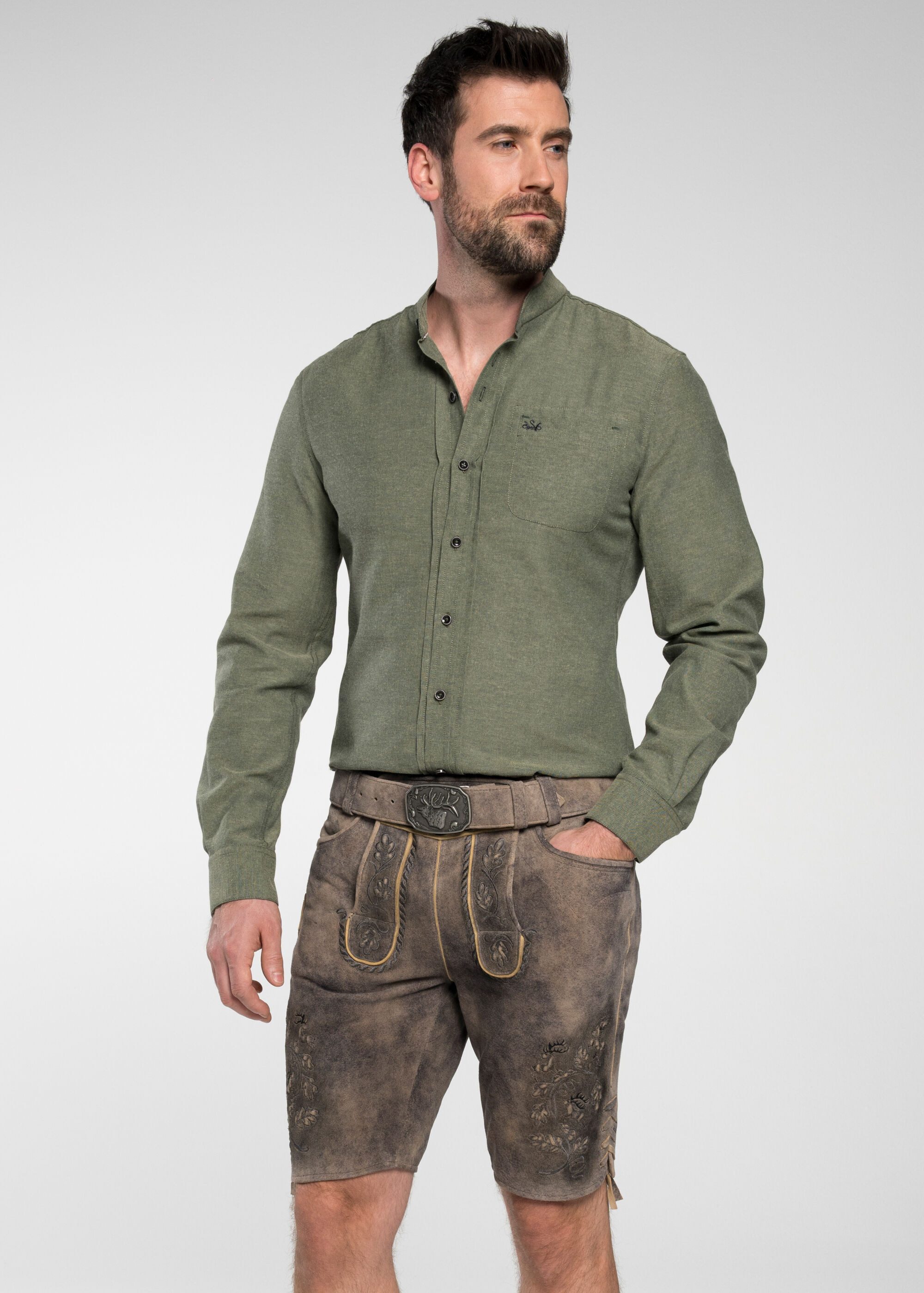 Spieth & Wensky Shorts Lederhose "Fürstenzell" günstig online kaufen