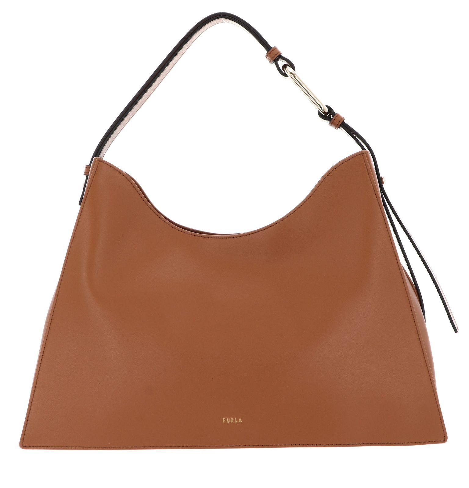 Furla Schultertasche Hobo, aus echtem Leder