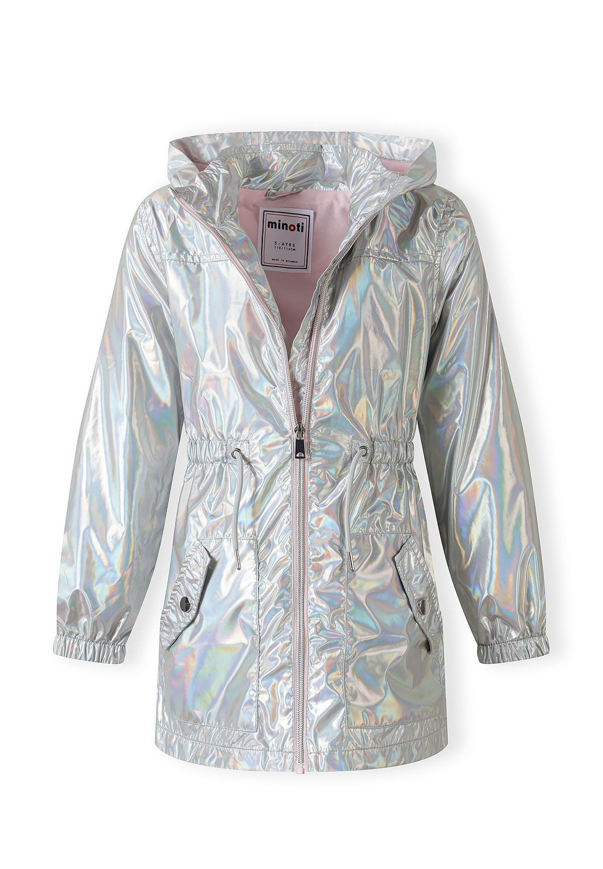Parka Regenjacke mit Kapuze (2y-14y)
