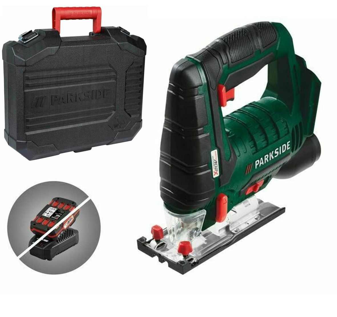 Parkside Akku-Pendelhubstichsäge Akku Pendelhubstichsäge »PSTDA«, 20 Volt, günstig online kaufen