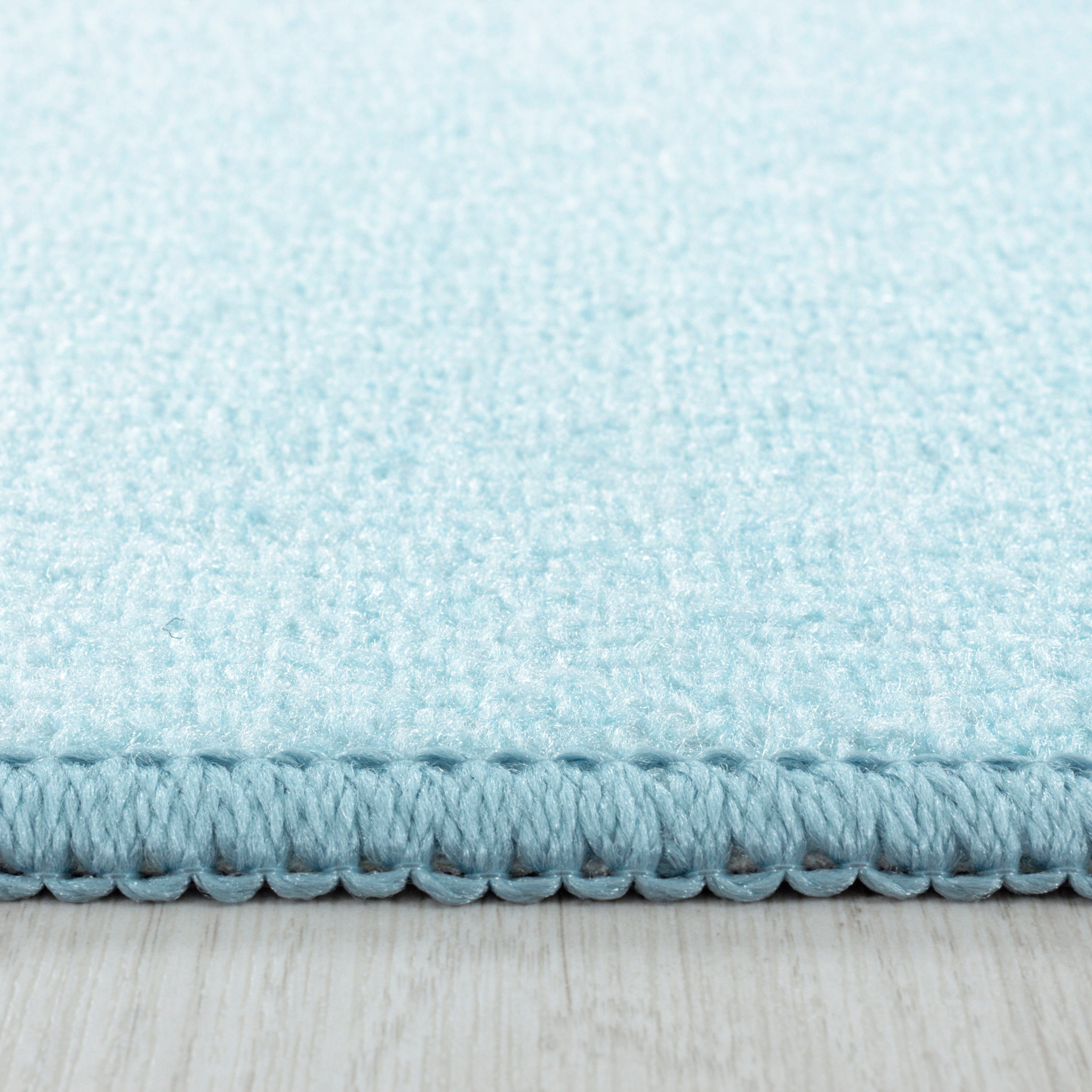 Ayyildiz Teppiche Kinderteppich PLAY 2908, rechteckig, Höhe: 6 mm, robuster Kurzflor,Pirat, Zahlen Spiele Teppich,Kinderzimmer