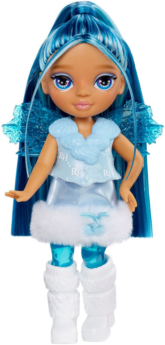 Rainbow High Minipuppe Littles Rainbow Fantasy Fairies Doll- Sapphire (blue)