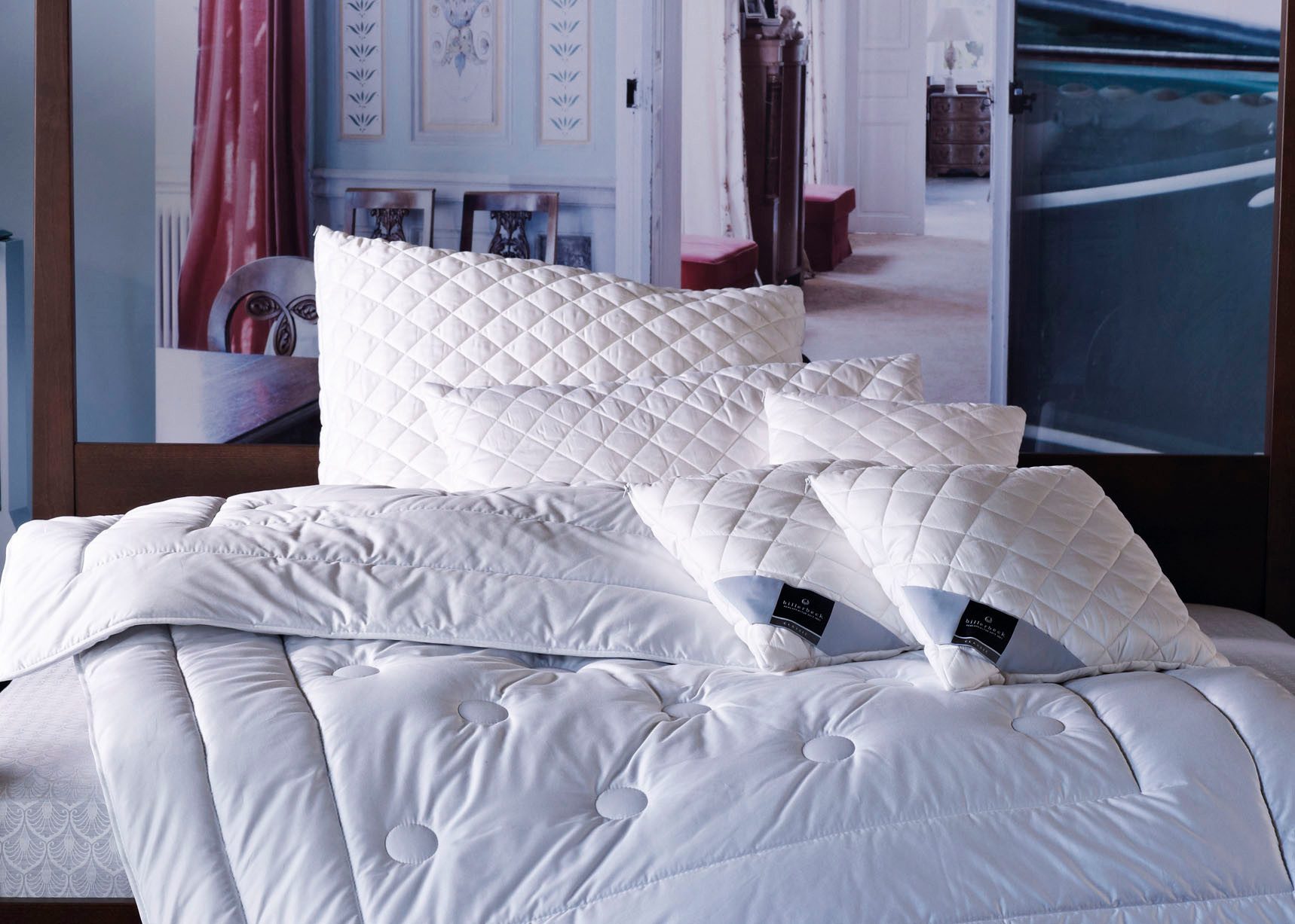 billerbeck Microfaserkissen Pamina, Kissen für Hausstauballergiker, Füllung günstig online kaufen