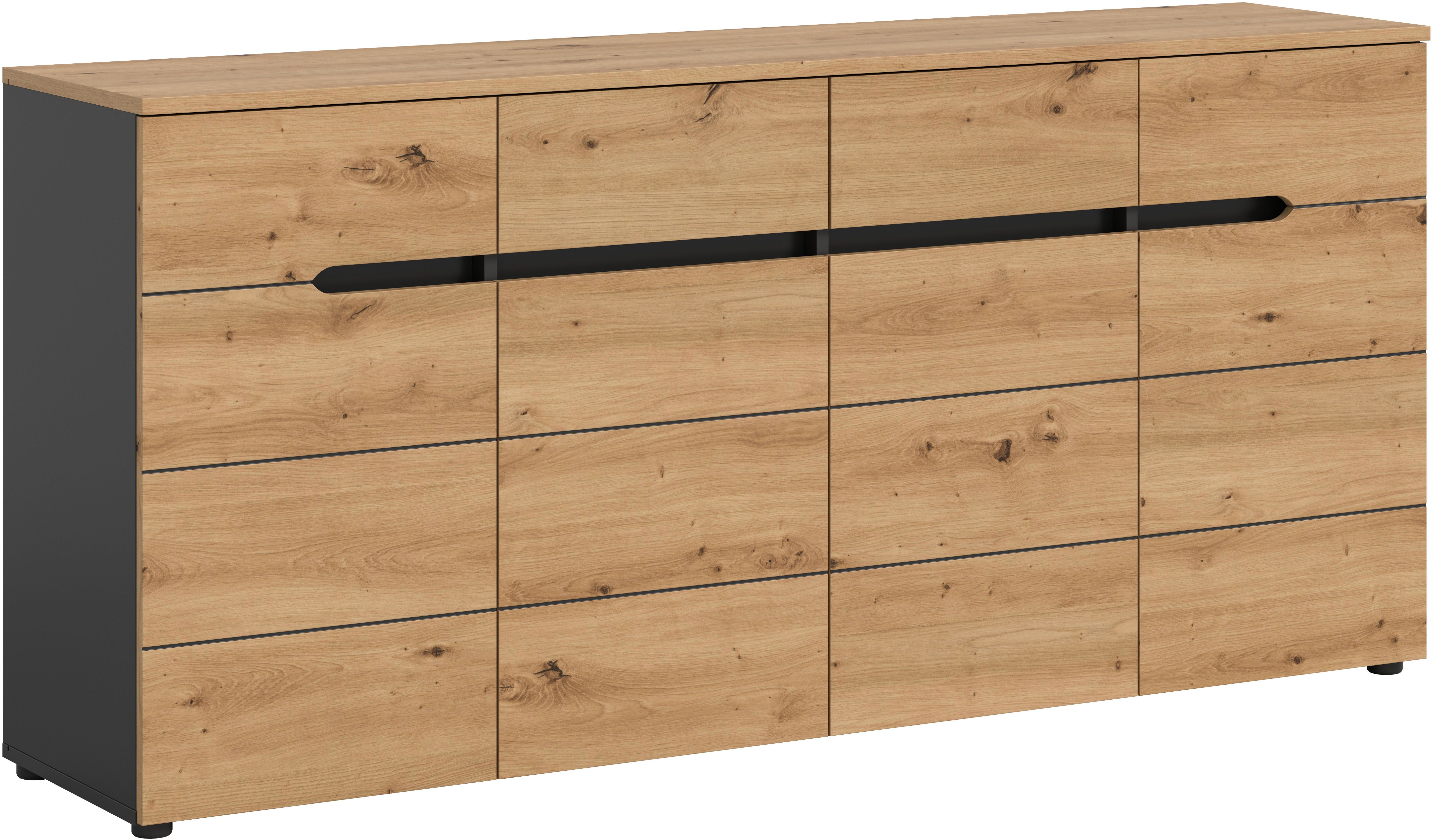 Home affaire Kommode REHAT, TOPSELLER! (in verschiedenen Ausführungen erhältlich), Sideboard, Anrichte, Schrank, Board, Highboard