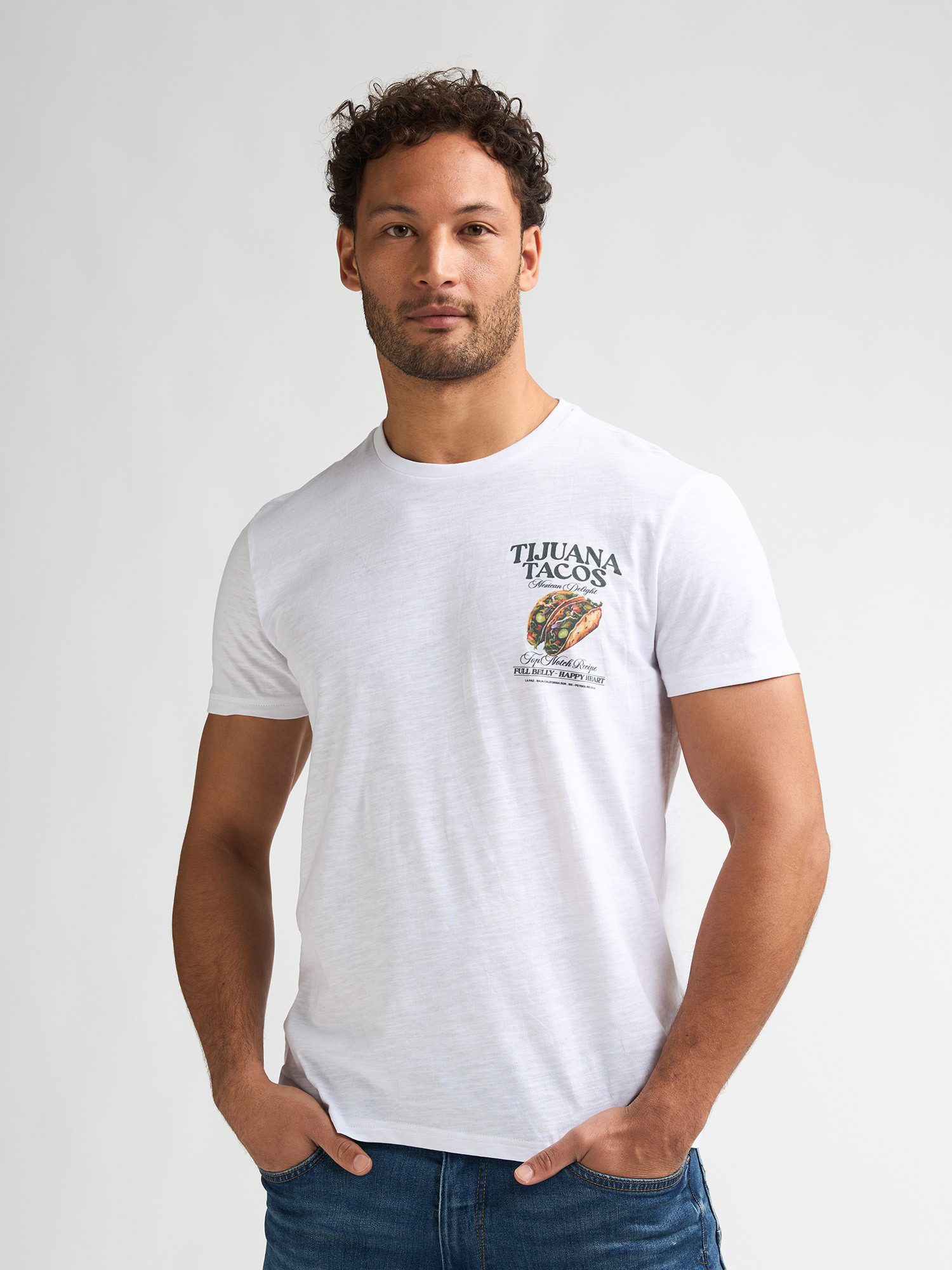 Petrol Industries T-Shirt Tijuana mit Rückenprint
