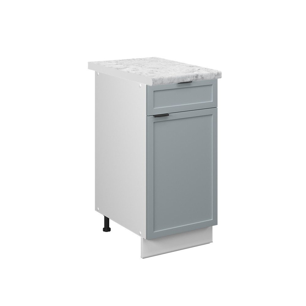 Vicco Unterschrank Fame-Line, Hellblau-grau/Weiß, 40 cm, günstig online kaufen