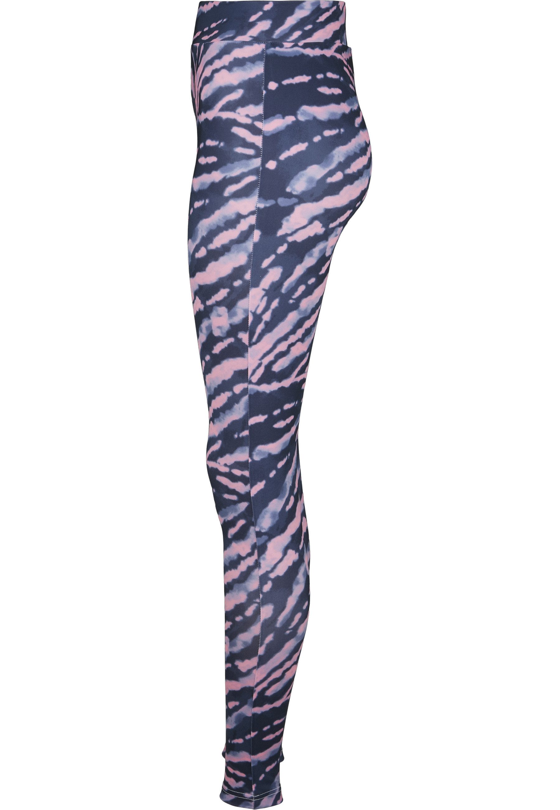 URBAN CLASSICS Leggings Urban Classics Damen Ladies High Waist Tie Dye Leggings (1-tlg)