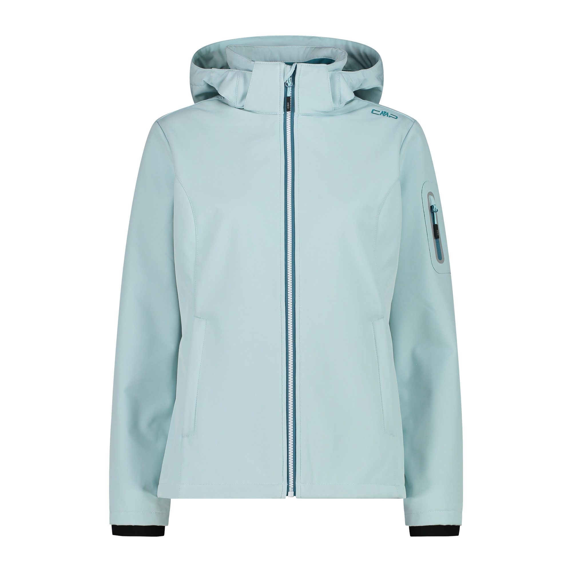 Softshelljacke CMP Damen Softshelljacke Woman Jacket Zip Hood 39A5006