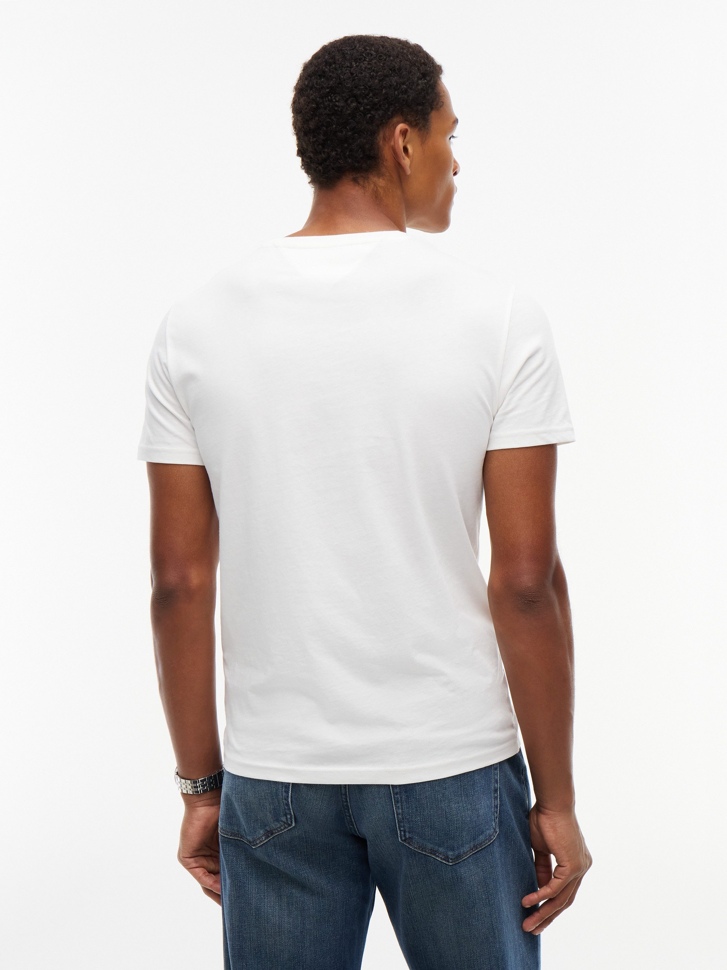 Tommy Jeans T-Shirt TJM EXTRA SLIM 3 PACK (Packung, 3-tlg) Mit Rundhalsausschnitt – Bild 5 von 5