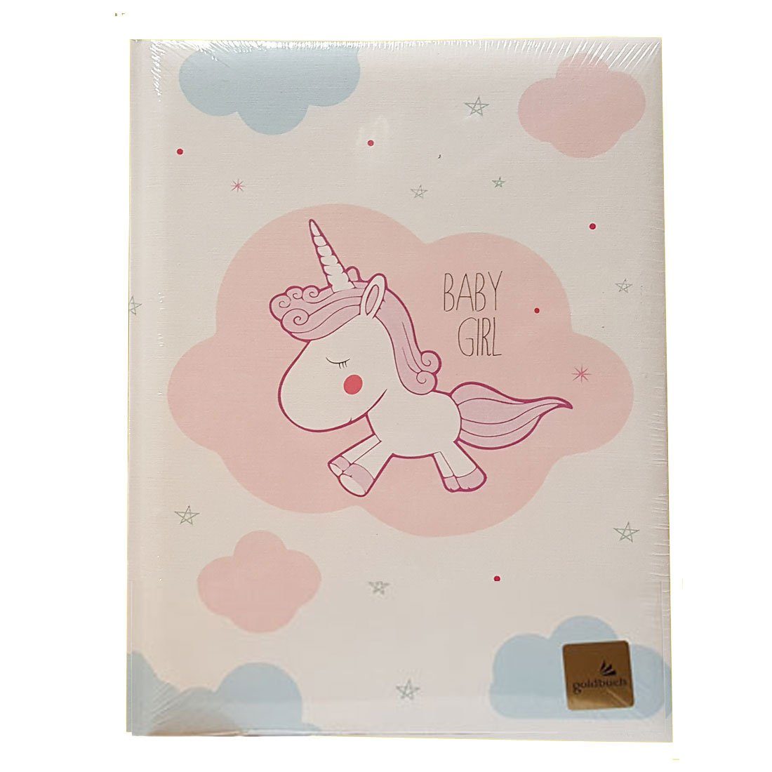 Baby Babytagebuch Goldbuch Girl Fotoalbum Unicorn