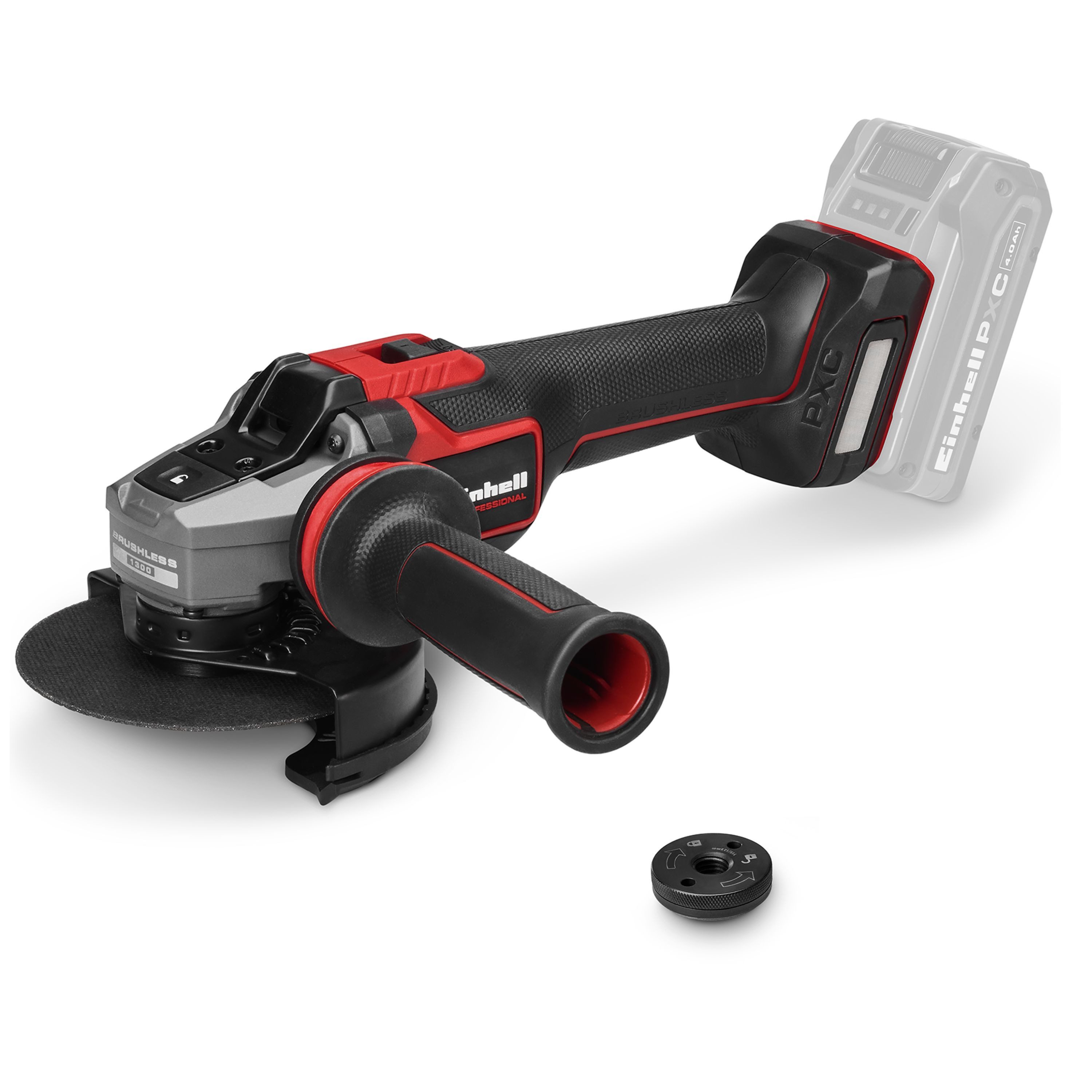 Einhell Akku-Winkelschleifer TP-AG 18/125-13 Q Li BL - Solo
