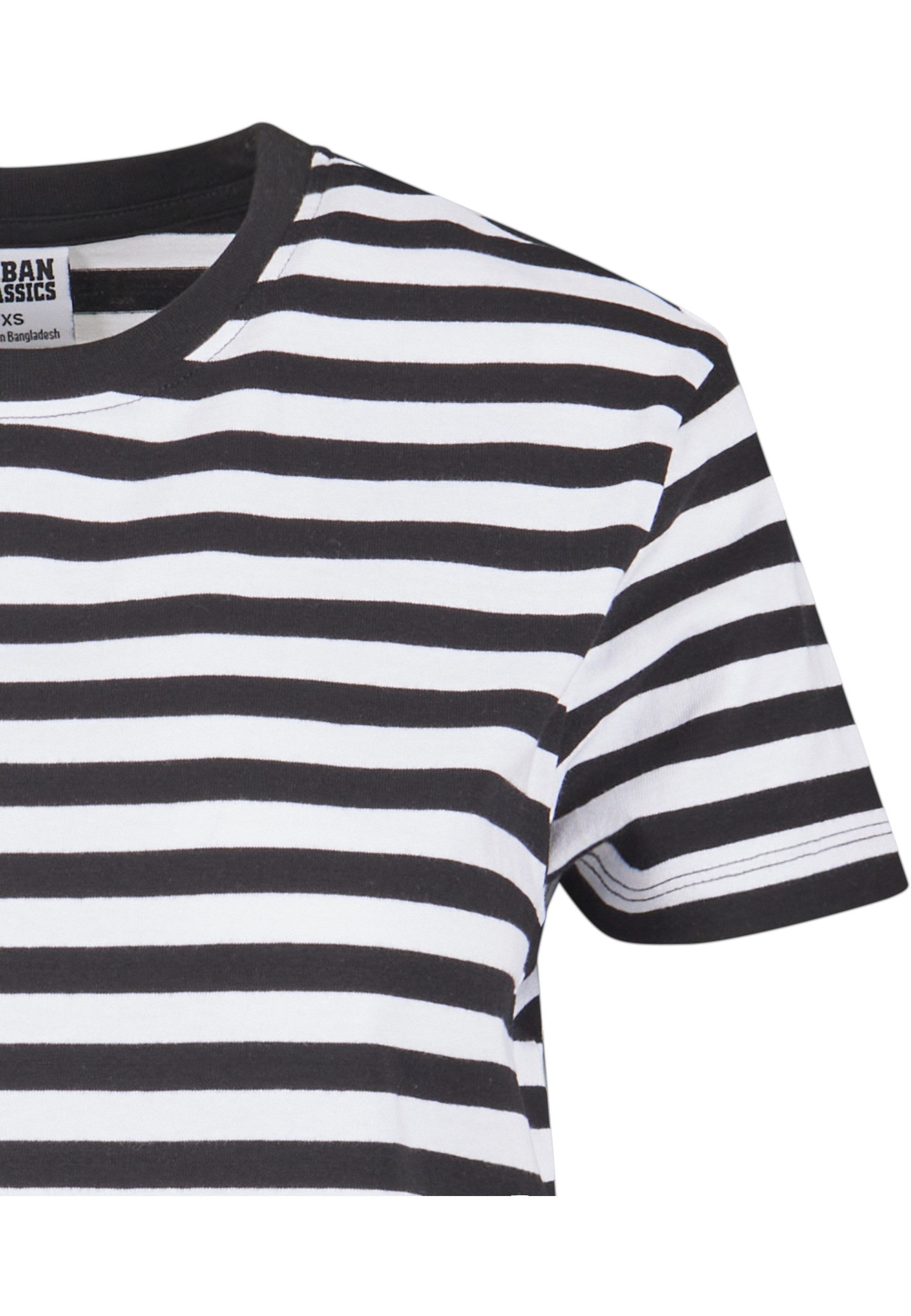 URBAN CLASSICS T-Shirt Urban Classics Damen Ladies Regular Striped Tee (1-tlg)
