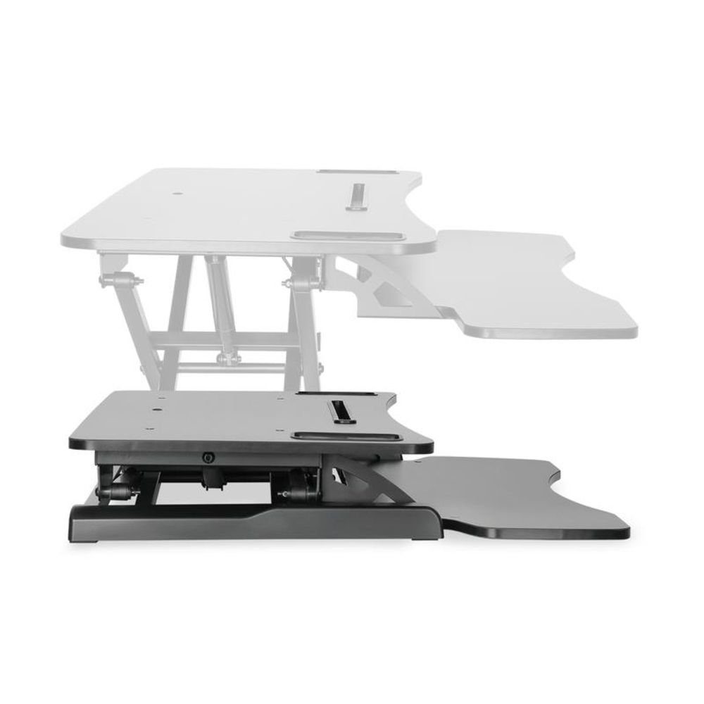 Digitus Schreibtischaufsatz x 62 DA-90380-1, cm, 95 Schwarz ergonomisch