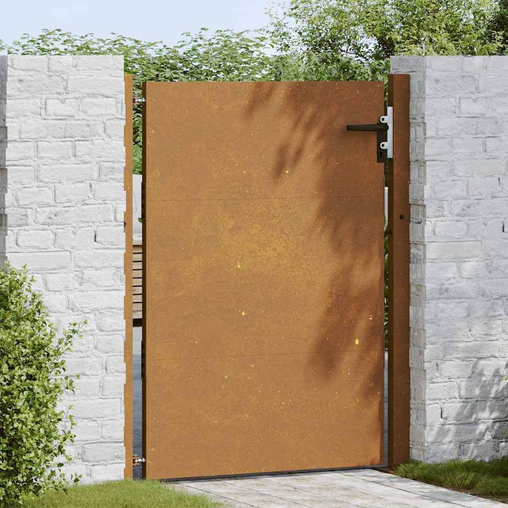 vidaXL Gartentor Gartentor 105x130 cm Cortenstahl günstig online kaufen