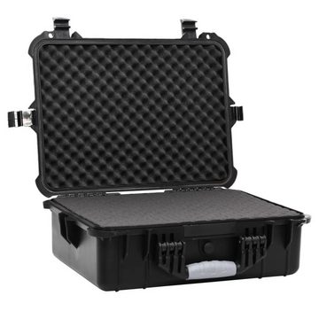 vidaXL Handtasche Flugkoffer Tragbar Schwarz 52x40x19 cm Kunststoff Kameratasche