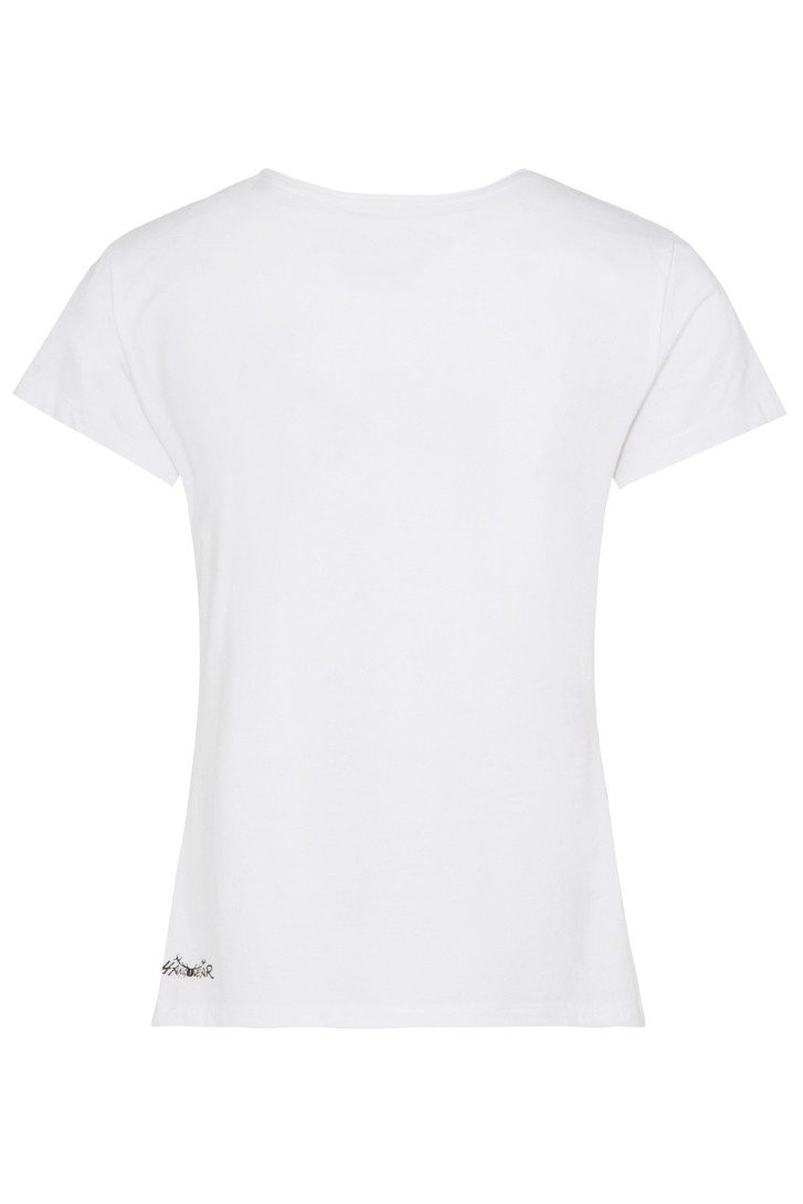 Hangowear Trachtenshirt Trachtenshirt Damen - BIBI - weiß