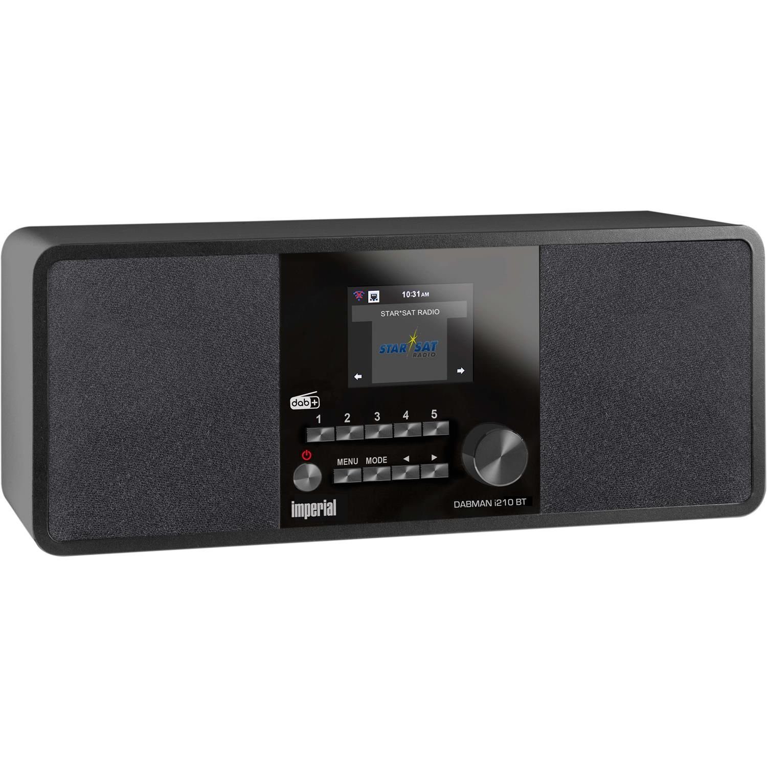 (DAB) DABMAN (DAB+ DAB+ TELESTAR Internet- by Hybrid-Stereo-Radio i210 IMPERIAL BT UKW) Digitalradio für