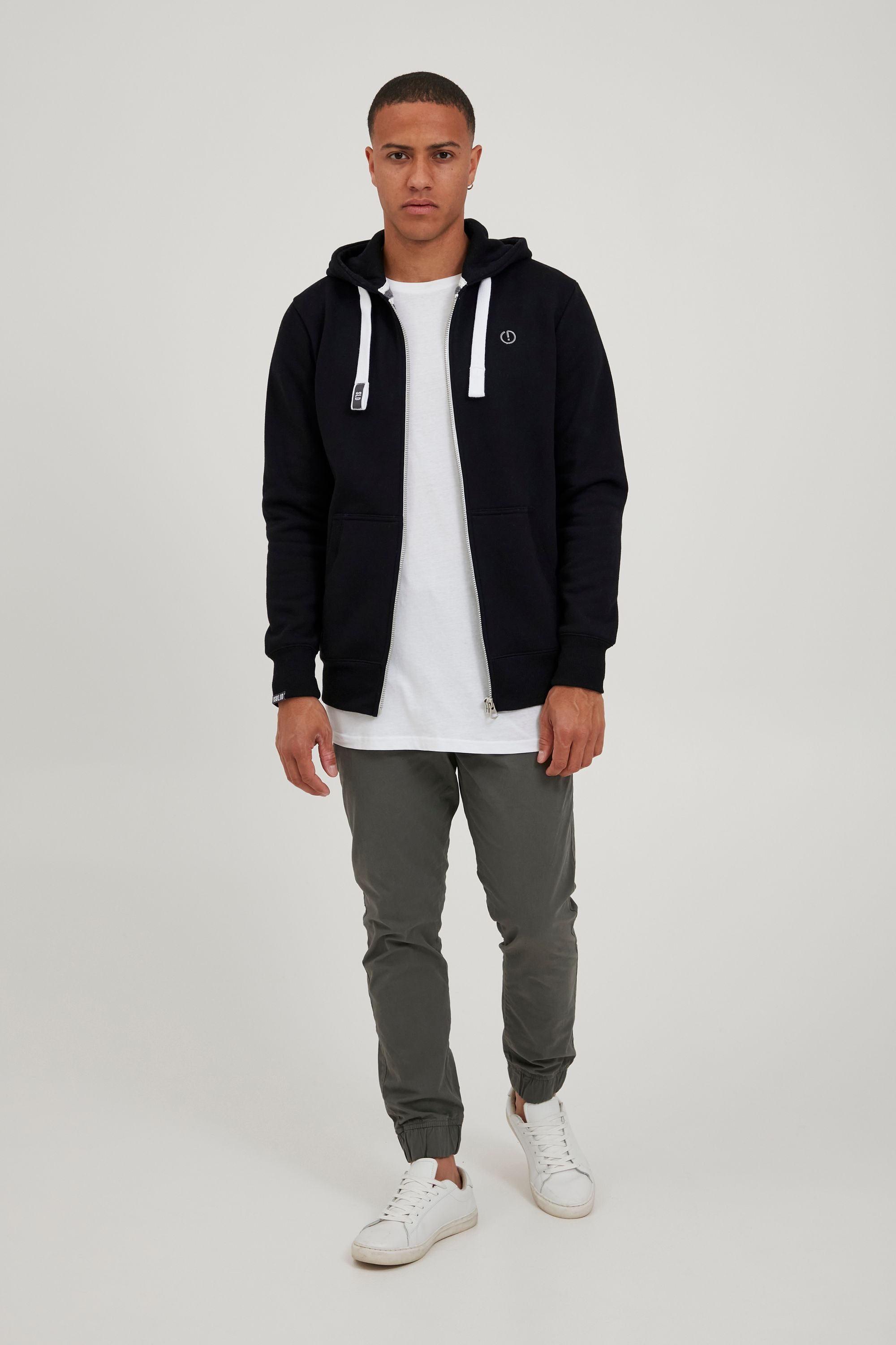 !Solid Kapuzensweatjacke SDBennZip Kapuzenjacke Sweatshirtjacke mit kontras günstig online kaufen