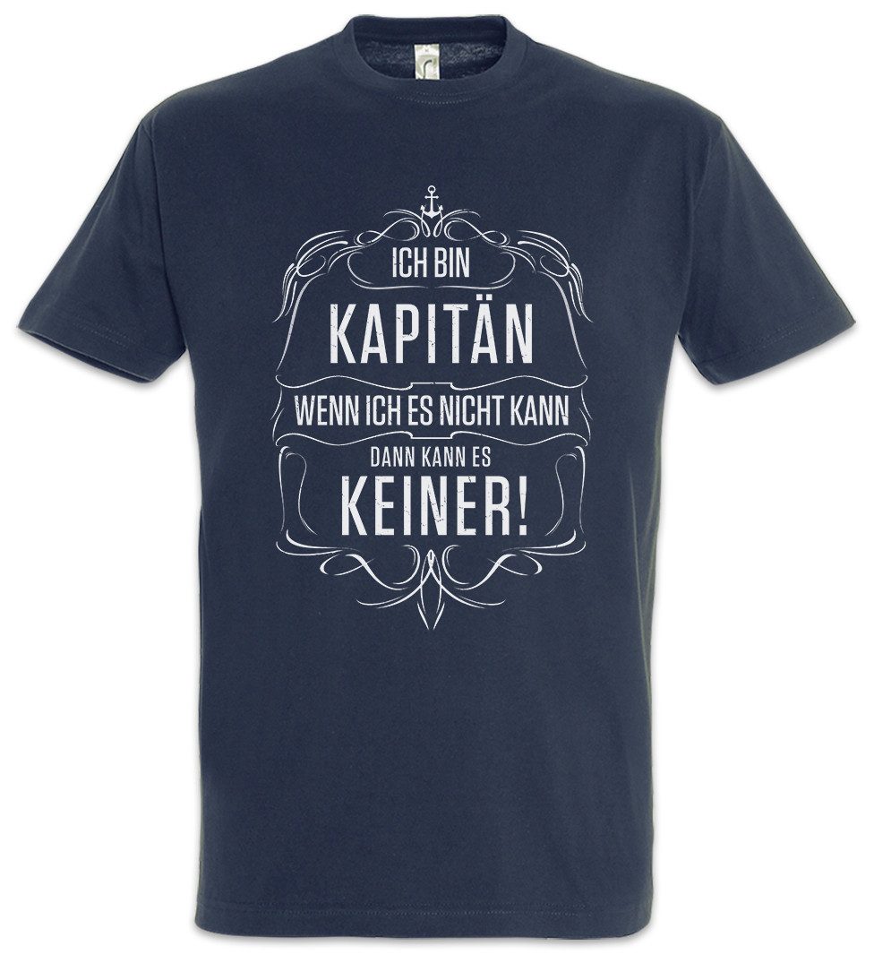 Urban Backwoods Print-Shirt Ich Bin Kapitän günstig online kaufen