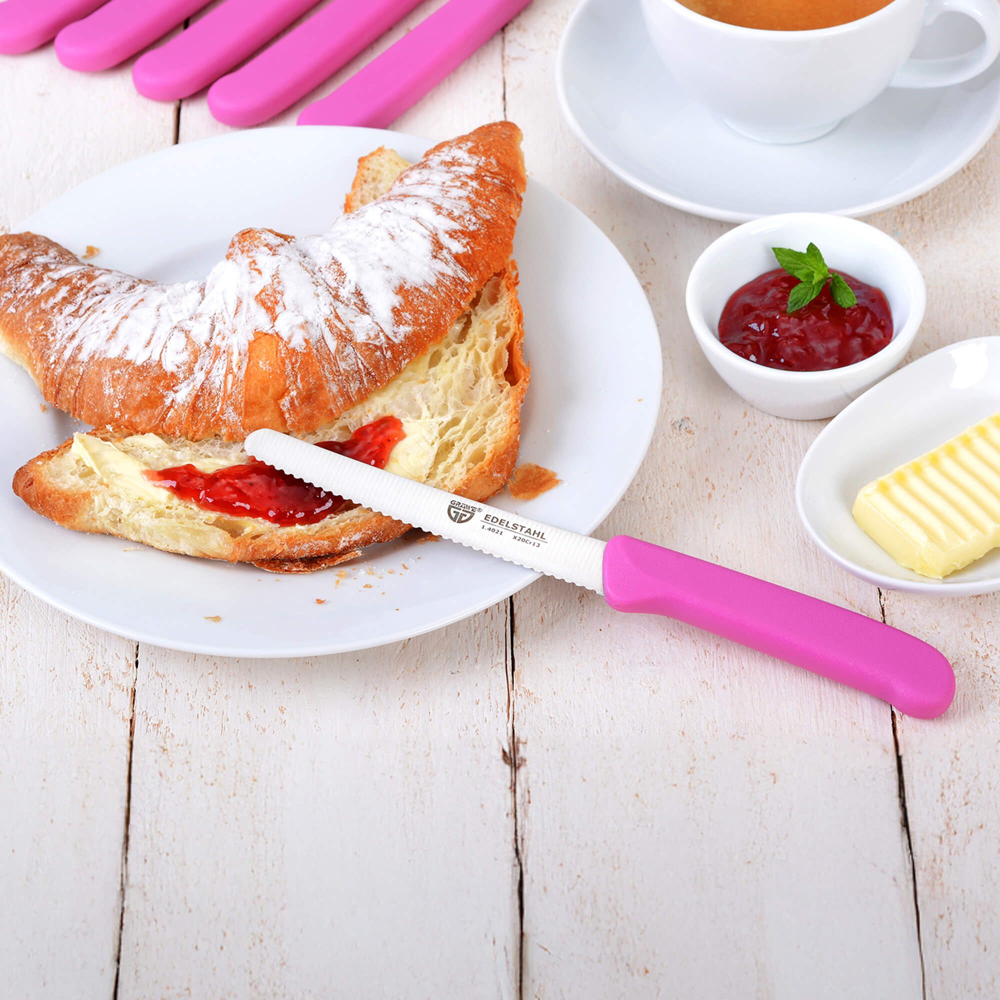 GRÄWE Tafelmesser GRÄWE Frühstücks-/ Brötchenmesser 6 Stück