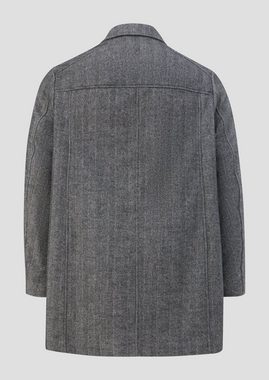 s.Oliver Langmantel Gefütterter Mantel aus Wollmix